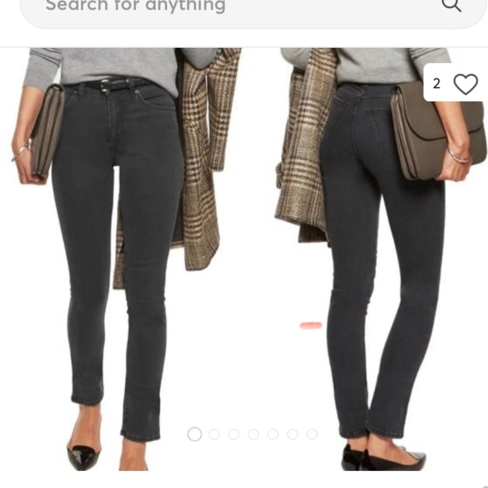 Two pairs ACNE studios needle jean size 28